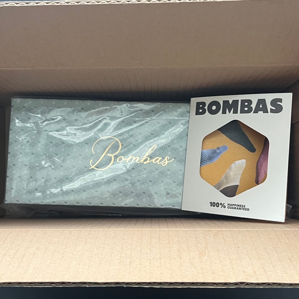 Bombas Sparkle Modern Rib Quarter Sock 4-Pack - Picture 5 of 5